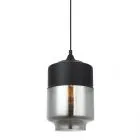 Molina, nowoczesna lampa wisząca, czarna, E27, MDM-2377/1 BK+SG